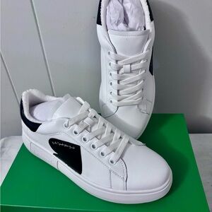 Kate Spade White and Black Athletic Shoes